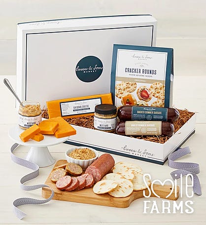 *Lucca & Sons™ Sausage & Cheese Gift Box